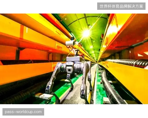 宇树巡检四足机器人入驻，合肥奥体中心强电井隐蔽火灾点被实时标记。